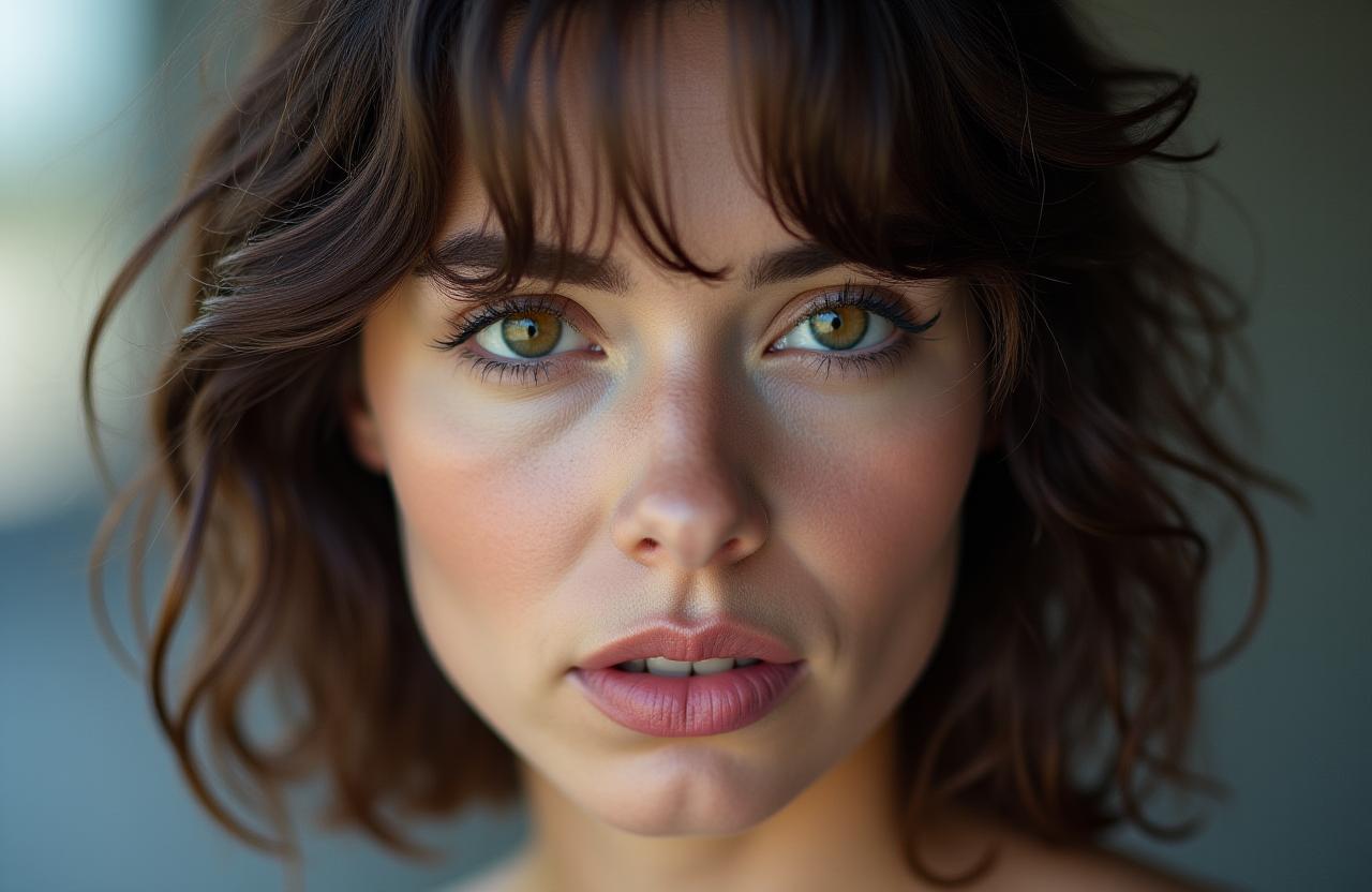 Portrait artistique d'une femme réalisé à Strasbourg